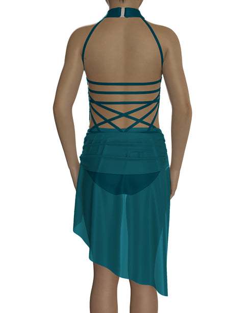 CLAIRE Leotard Base - Teal